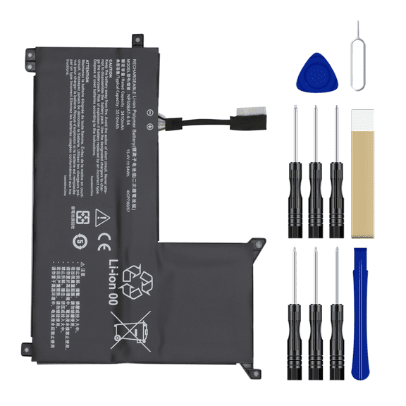 NP50BAT-4-54 15.4V 3410mAh 54Wh Li-Polymer Laptop Battery for Clevo NP70 X17 AT22, for Colorful X15 AT22, for Gigabyte G5 GE G7 KE Notebook