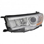 Replacement Eagle Eyes Passenger Side Headlight For 14-16 Toyota Highlander