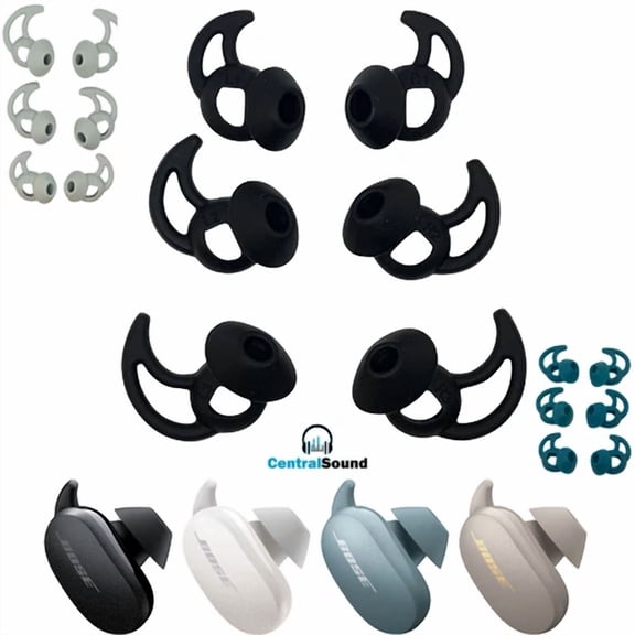 Replacement Ear Bud Tips for BOSE QuietComfort EarBuds Earphones Headphones