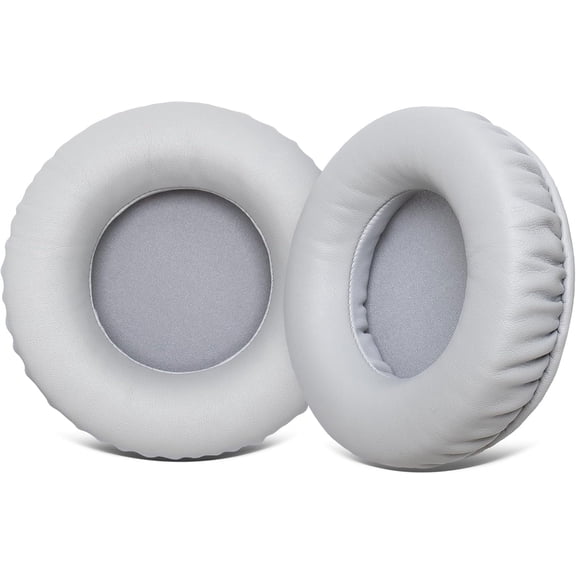 Replacement Ear Pads Compatible with AKG K530 K 530 Headphone Premium Soft Protein Leather Memory Foam Ear Cushions 30mm Thick - Light Grey