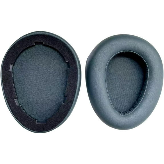 Replacement Ear Pads Compatible with JLAB JBuds Lux ANC Wireless Headphones, Protein Leather, Premium Comfort (Could White)