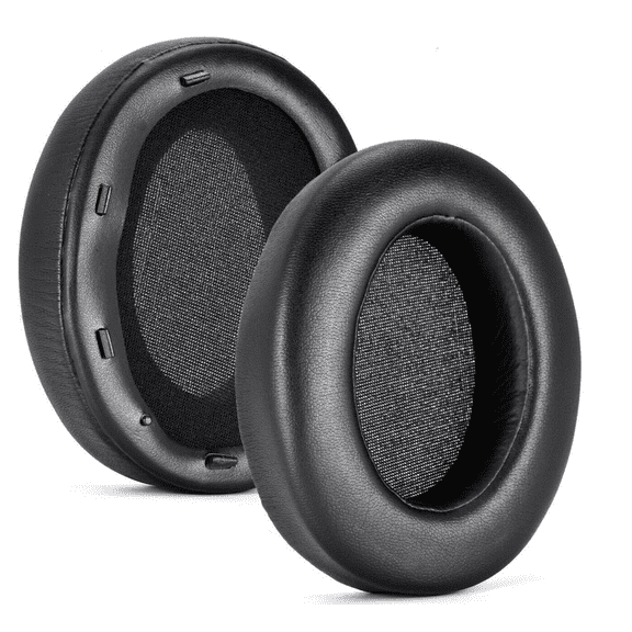 Earpads Replacement for Sony WH-XB910 XB910N Headphones Earmuffs Faux Leather Black Ear Pads Cushions