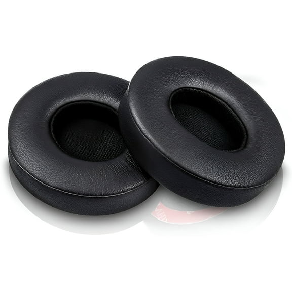 Replacement Ear Pads for Beats Solo 2 Solo 3 - Replacement Ear Cushions Memory Foam Earpads Cushion Cover for Solo 2 & Solo 3 Wireless Headphone