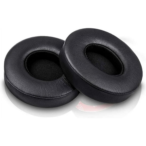 Replacement Ear Pads for Beats Solo 2 Solo 3 - Replacement Ear Cushions Memory Foam Earpads Cushion Cover for Solo 2 & Solo 3 Wireless Headphone
