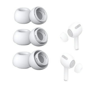 Replacement Ear Tips for Airpods Pro & Airpods Pro 2nd Generation - 3 Pairs Silicone Ear Tips for Airpods Pro with Noise Reduction Hole Portable Storage Box | Fit in The Charging Case(S/M/L)