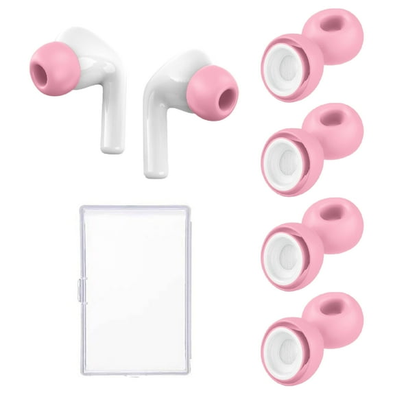 Replacement Ear Tips for Airpods Pro and Airpods Pro 2nd Generation, Silicone Ear Tips for Airpods Pro with Portable Storage Box and Fit in The Charging Case
