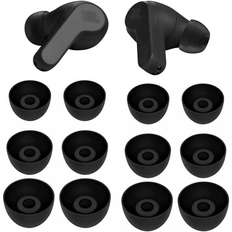 Replacement Ear Tips Eartips Ear Plug Ear Gels Compatible with JBL Vibe 200TWS Earbuds Silicone Ear Tip Walmart