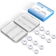 Replacement Earbud Tips Covers for Apple AirPods Pro & Airpods Pro 2 - 6 Pairs Small, Medium and Large White