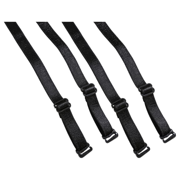 Replacement Elastic Bra Straps,2Pairs None-Slip Adjustable Bras Straps for Strapless Bra None-Slip Shoulder Strap Gift