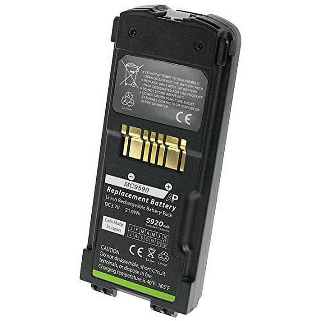 Replacement Extended Capacity Battery for Motorola/Symbol MC9500 & 9590 Scanners