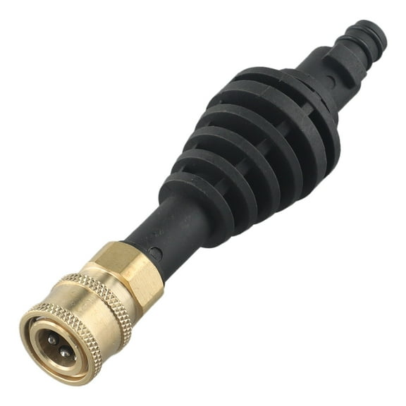 Replacement Extension Rod Adapter for Hydroshot Pressure Washers, Plastic and Copper Short Lance Accessory for Extending or Converting Lance Length for Car Washing and Outdoor Cleaning