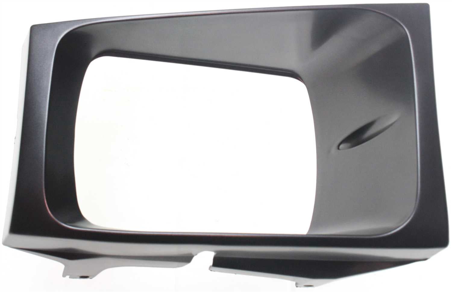 Replacement F072902 Headlight Door Compatible For 1999-2004 Ford F-250 Super Duty F-350 Left Driver Painted - black and silver