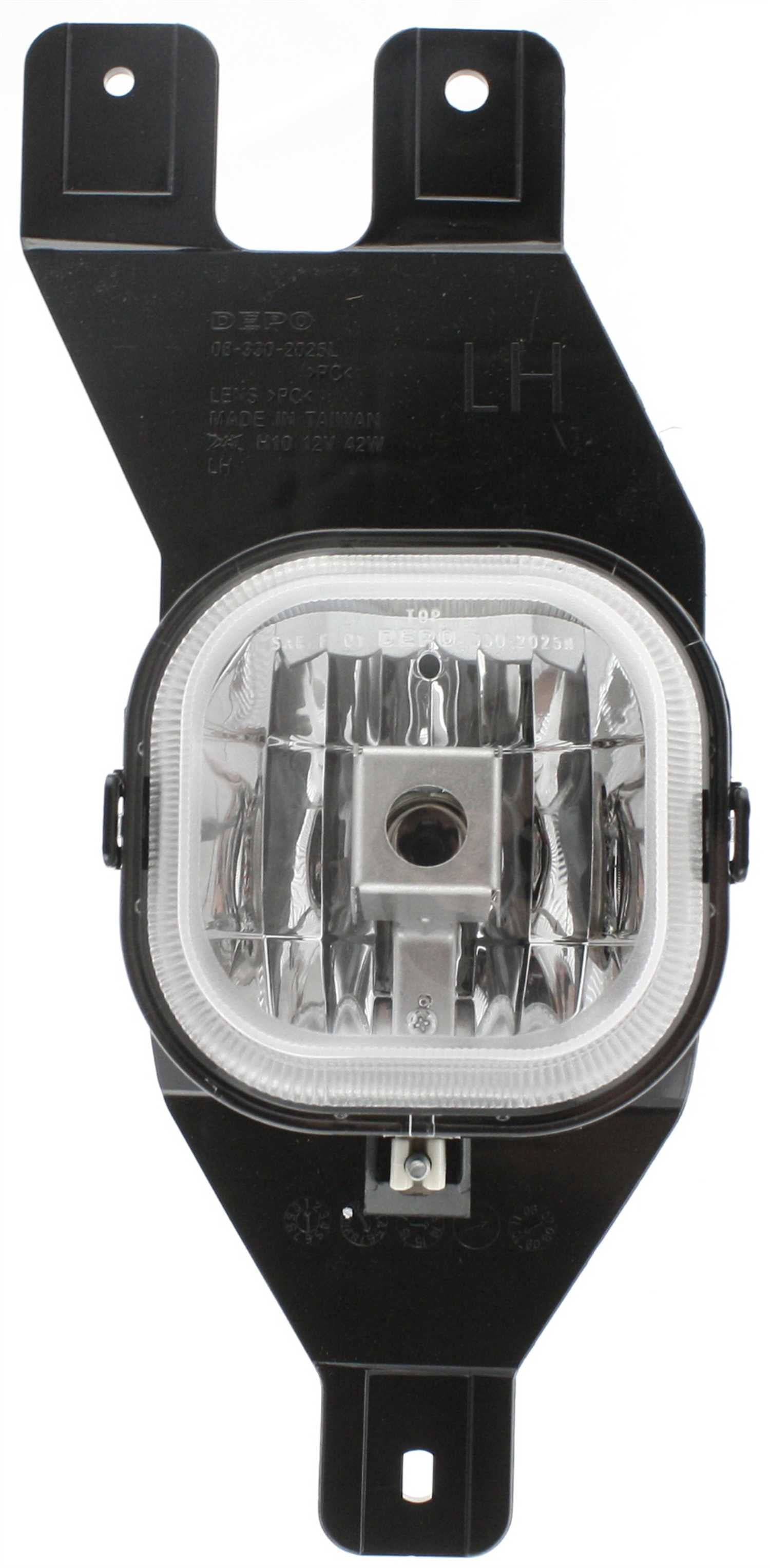 Replacement F107522 Fog Light Compatible with 1999-2004 Ford F-250 Super Duty F-350 Front, Left Driver With bulb(s)