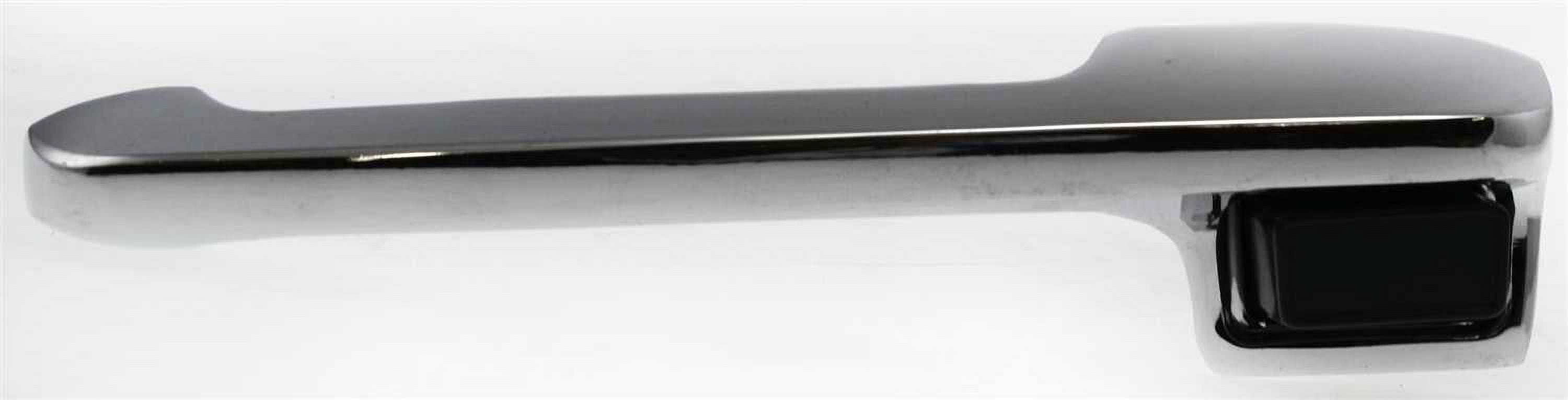 Replacement F462126 Exterior Door Handle Compatible with 1980-1983 Ford F-100 1980-1996 Bronco Front, Left Driver Chrome