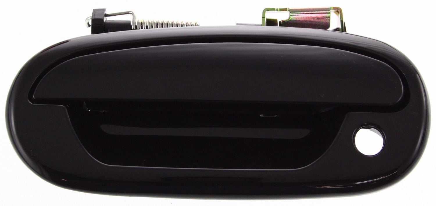 Replacement F462174 Exterior Door Handle Compatible with 1997-2002 Ford Expedition 1997-2003 F-150 Front, Left Driver Smooth Black