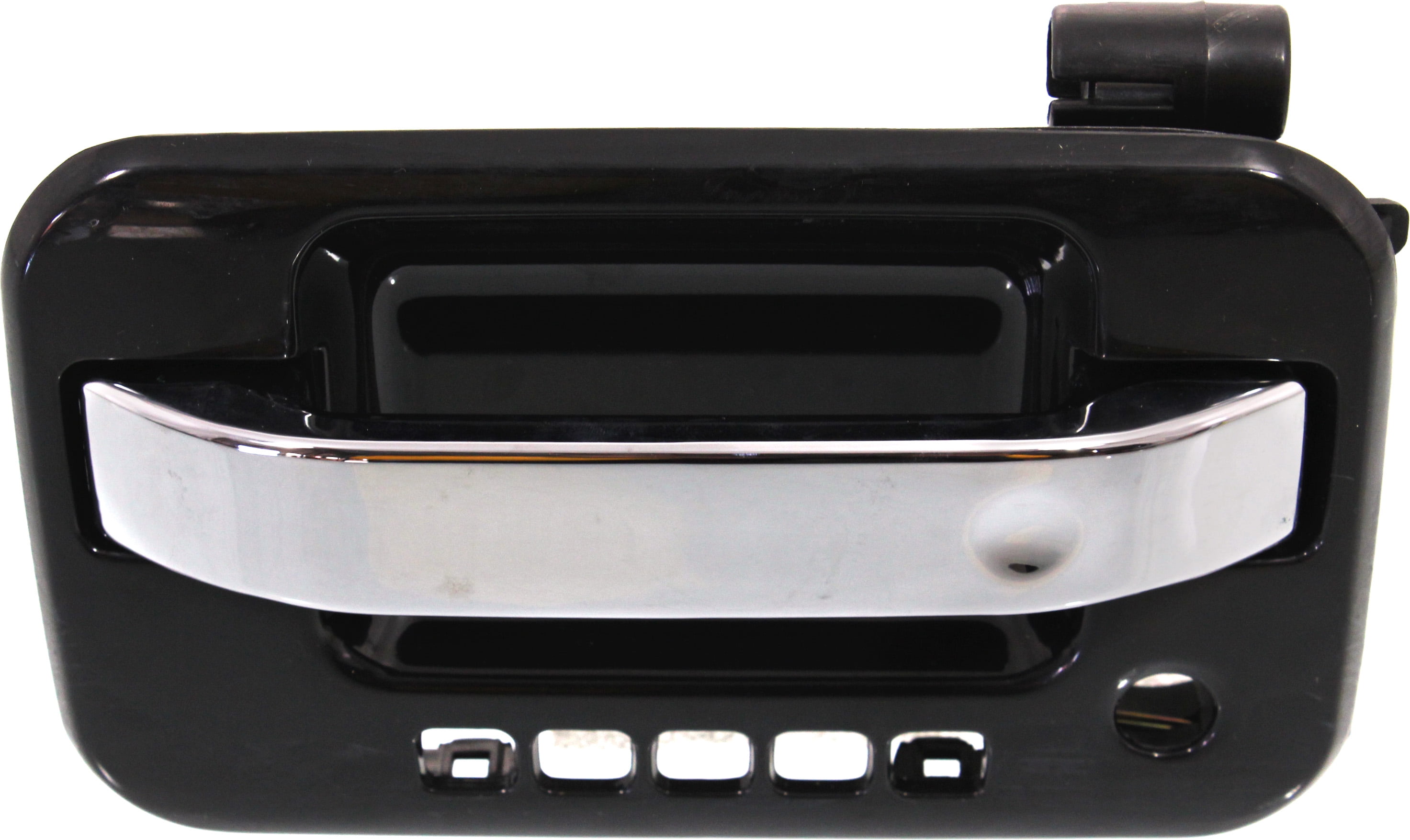 Replacement F462180 Exterior Door Handle Compatible with 2006-2008 Lincoln Mark LT 2004-2014 Ford F-150 Front, Left Driver Chrome Lever with Primed Bezel