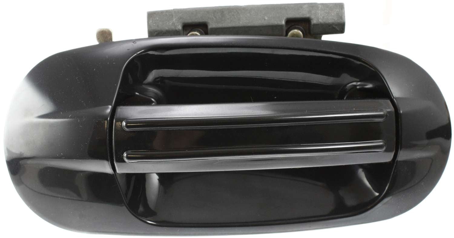 Replacement F491319 Exterior Door Handle Compatible with 2003-2015 Ford Expedition Rear, Right Passenger Smooth Black