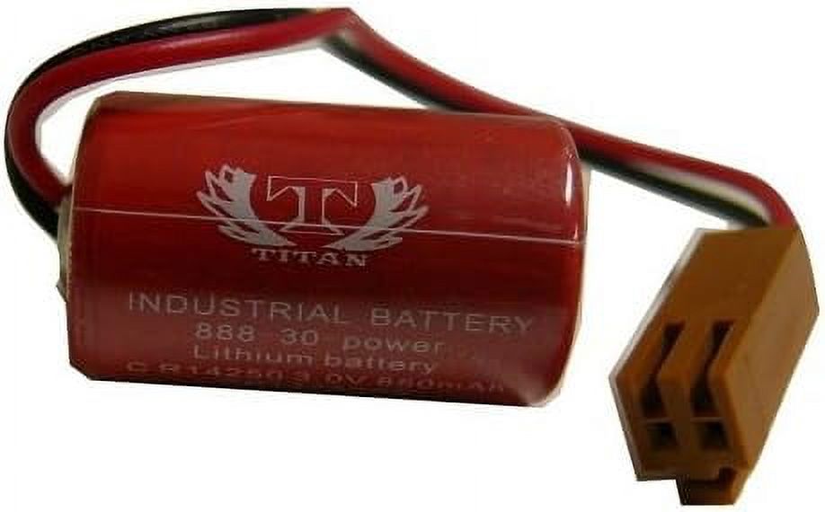 Replacement /FDK CR14250SE 1/2 AA 3V Lithium Battery 850Mah