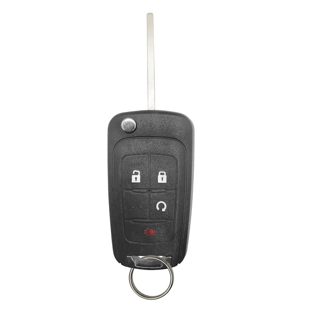 Replacement FOR Remote Flip Key Fob Compatible with Chevrolet 2010 2011 ...