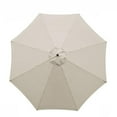 thumbnail image 1 of Replacement Fabric 3/2.7/2m Garden Patio-Parasol Canopy-Cover 6Arm Or 8Arm, 1 of 9