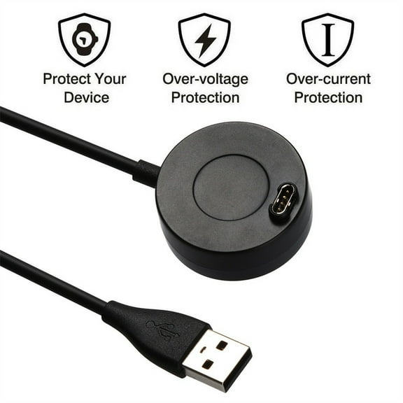 Replacement Fast Charging Power Source Charger Dock for Garmin forerunner 945 100cm Compact Lightweight Over Voltage Over Current Protection