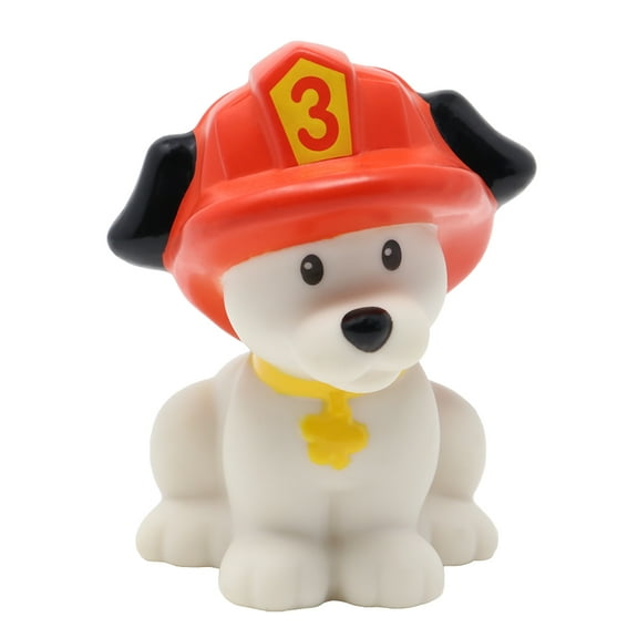Replacement Figure for Fisher-Price Little People Lift 'n Lower Firetruck Playset DNF85 - Includes 1 Replacement Dalmation Fire Dog Figure