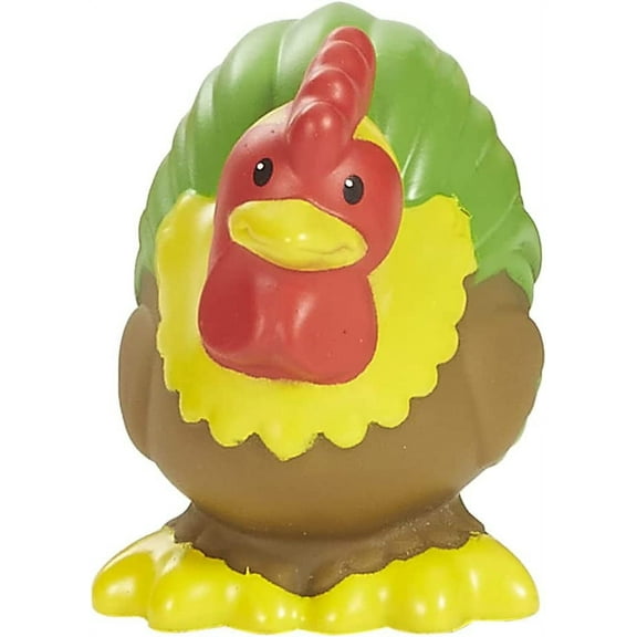 Replacement Figure for Little People Farm Animal Friends Playset - DNF54 ~ Replacement Rooster Figure