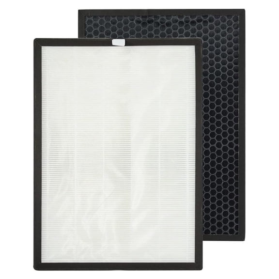 Replacement Filter Compatible with COSTWAY EP24770US 79451236,1-Pack H13 HEPA Activated Carbon 2-IN-1 3-Stage Filtration Air Clean Dust VOCs