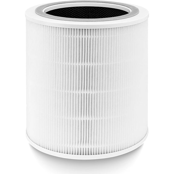 Replacement Filter Compatible with LEVOIT Core 400S and Core 400S-P Air Purifier, 3 in 1 True HEPA Activated Carbon Filter, White, 1 Pack