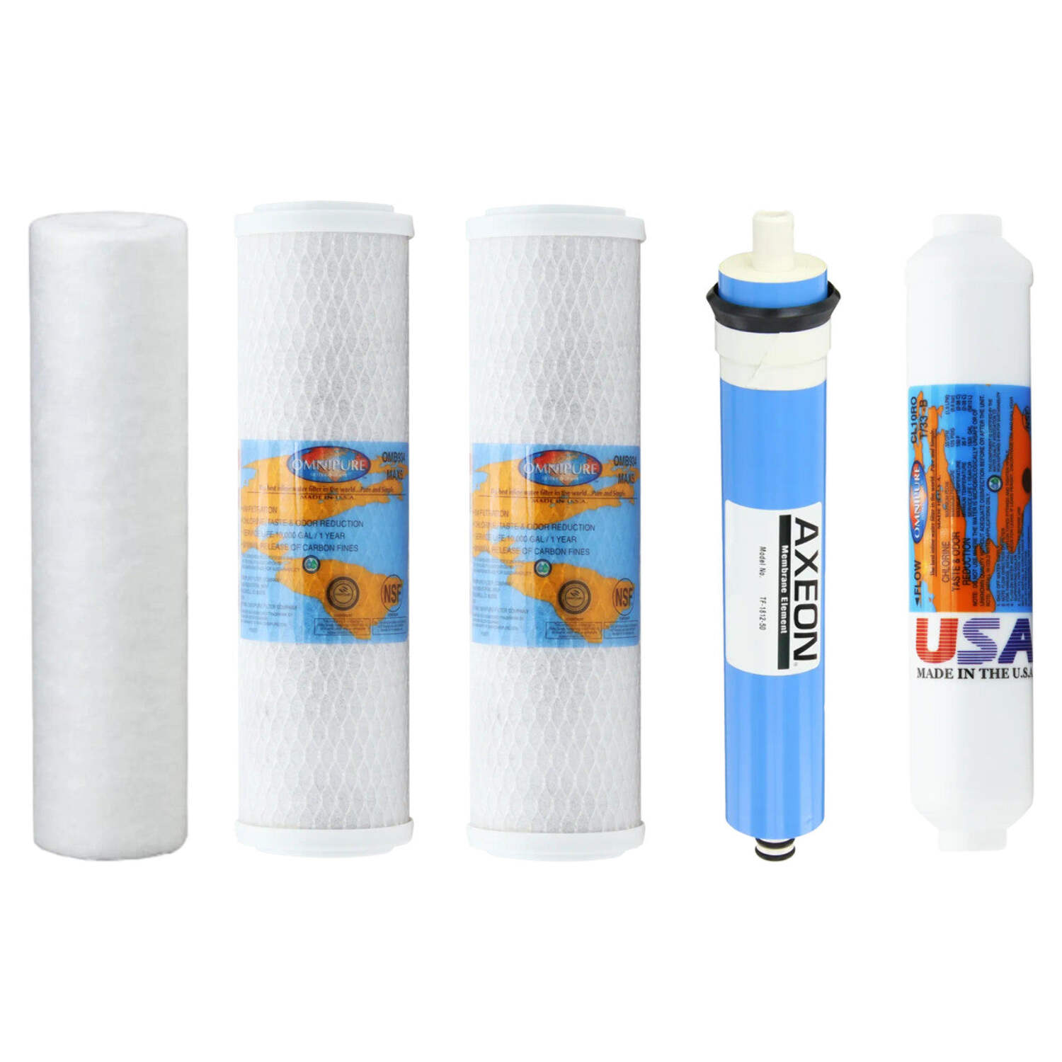 Replacement Filter Kit for Proline Plus RO Water Filtration System - 1 ...