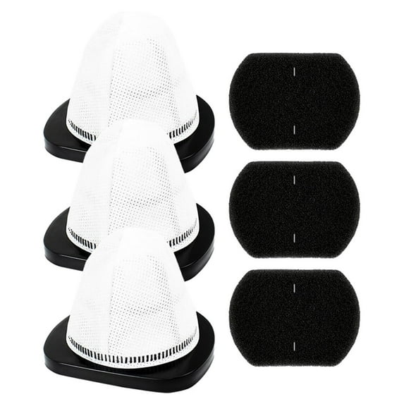 Replacement Filter Kit for Bissell Vacuum 2030 Series - HEPA Filters + Foam Filters (Options: 2+2/3+3 Pack)