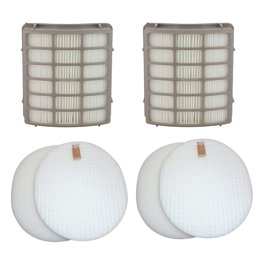Nispira HEPA Filter For Shark Navigator Vacuums – Washable, Reusable, Compatible With NV60 NV71 NV80 NV90 Etc.