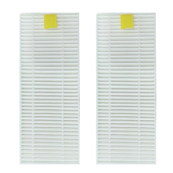 Replacement Filter Pack For Medion Vacuum Robot Md 20041 & For S12 Sw Md 19601 Optimizes Dust Filtration Efficiency