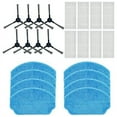 thumbnail image 1 of Replacement Filter Side Brush Mop Pads Set Compatible for BR150/BR151 Robot Vacuum Cleaner Accessories, 1 of 5