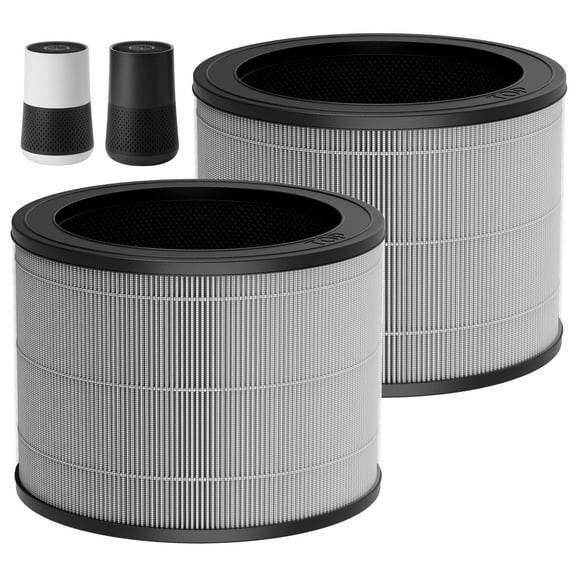 A231 Replacement Filter Size O, 1712-0100-00 Compatible with Winix A230 and A231 Air Purifier 3-in-1 HEPA Filter 99.97% Filtration, 2 Pack