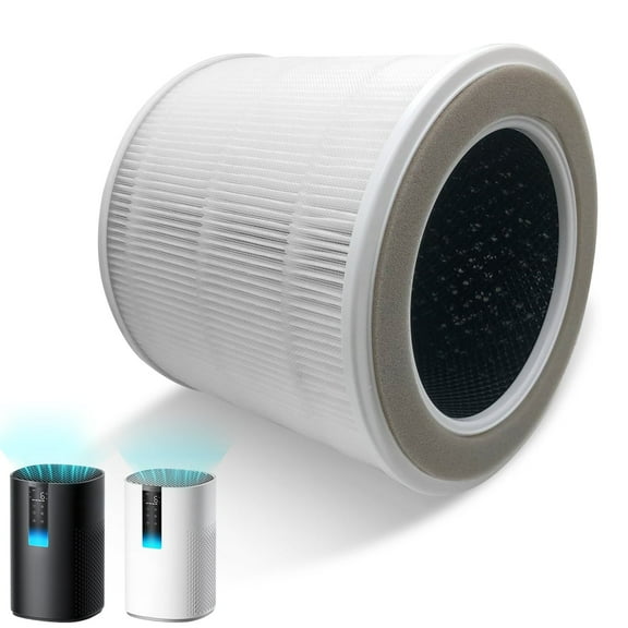 Replacement Filter for DR-HAP005S,Compatible with Dreo HEPA Air Purifier,True H13 HEPA Filter White,1 Pack.
