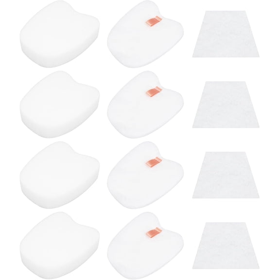 Replacement Filter for Shark HV371 HV370 Rocket Pro DLX Corded Stick Vacuum (4 Foam,4 Felt Filters)