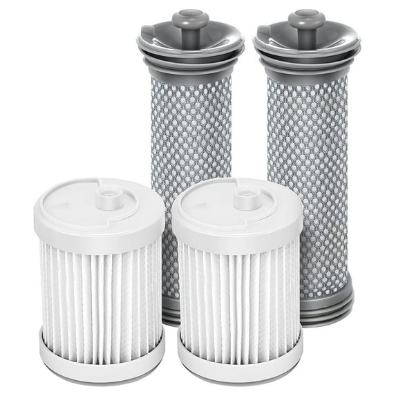 Replacement Filter kit Compatible with Tineco A10/A11 Hero, A10/A11 Master PURE ONE S11, PWRHERO11 Snap Cordless Vacuum Cleaner, 2 Pack Pre Filters & 2 HEPA Filter