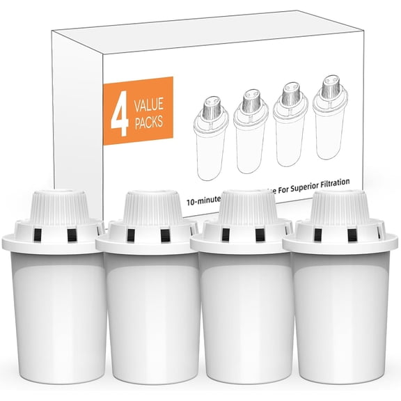 Replacement Filters for Dog Fountain, Water Filter, For Stainless Steel Pet Fountain for Large Dogs- Vertical Filtration for D2223,D2322,D2340,D2341 Lasts Two Months