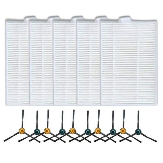 Replacement Filters Side Brushes Kit For Midea M6 Vcr21Ldsw Vacuum Cleaner Parts