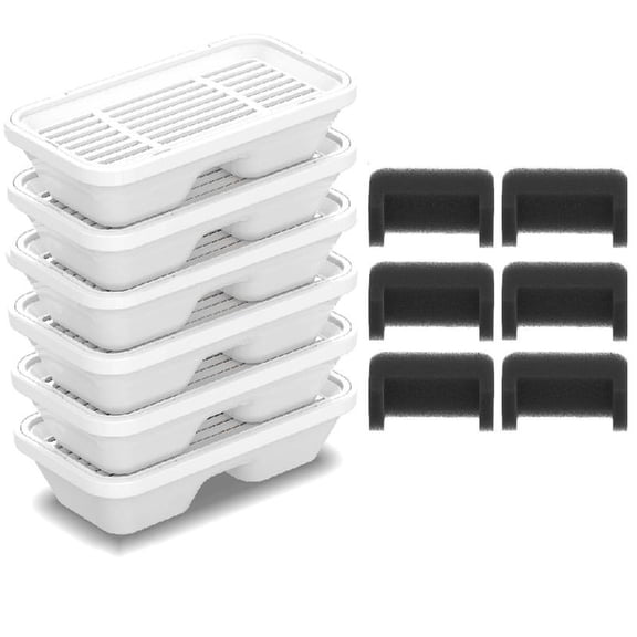 Replacement Filters and Sponges for Automatic Pet Water Fountain Water Dispenser