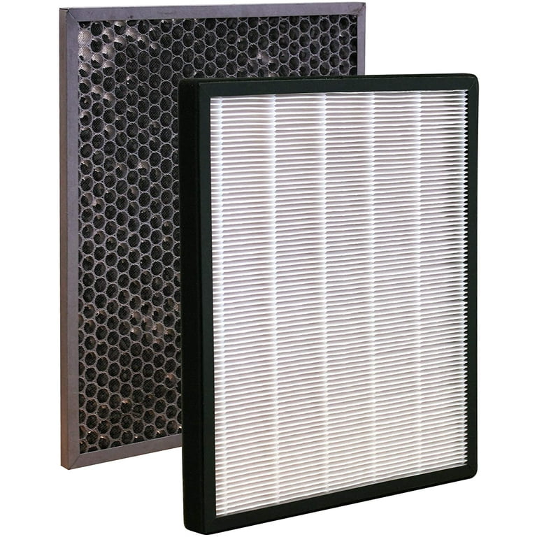 Replacement Filters for LEVOIT LV-PUR131 Air Filter Purifier HEPA Filter  and Activated Carbon Pre-Filter (2 Pack) 