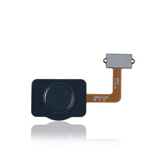 Replacement Fingerprint Reader With Flex Cable Compatible For LG Q7 Alpha / Q7 Plus (Aurora Black)