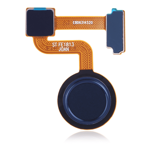 Replacement Fingerprint Reader With Flex Cable Compatible For LG V30 / V35 ThinQ (Blue)