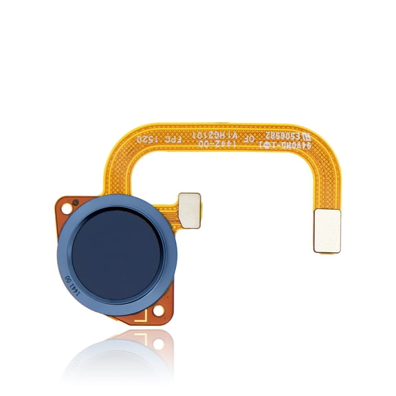 Replacement Fingerprint Reader With Flex Cable Compatible For Motorola Moto E (XT2052 / 2020) (Midnight Blue)