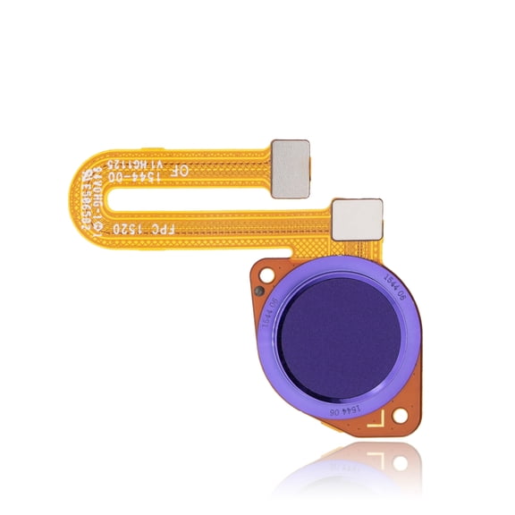 Replacement Fingerprint Reader With Flex Cable Compatible For Motorola Moto G9 Power (XT2091 / 2020) (Electric Violet)