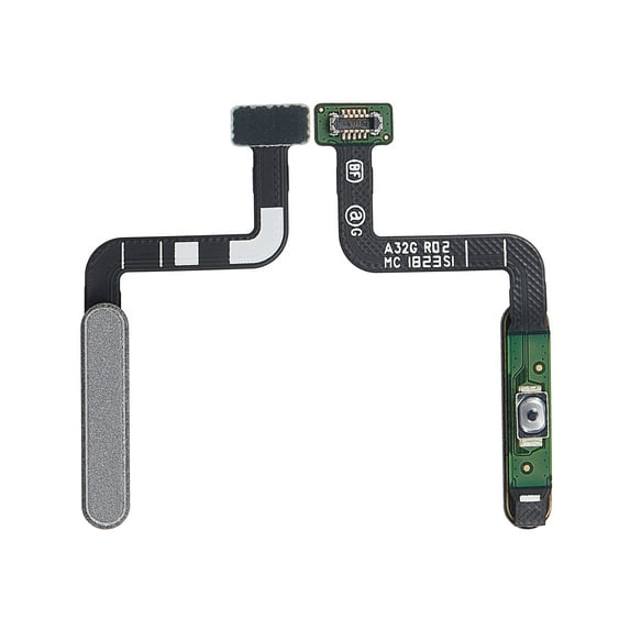 Replacement Fingerprint Reader With Flex Cable Compatible For Samsung Galaxy A32 5G (A326 / 2021) (Gray)
