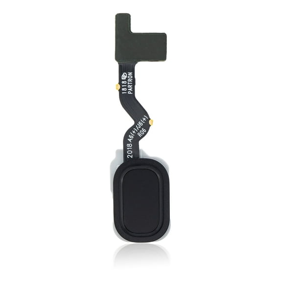 Replacement Fingerprint Reader With Flex Cable Compatible For Samsung Galaxy J8 (J810 / 2018) (Black)