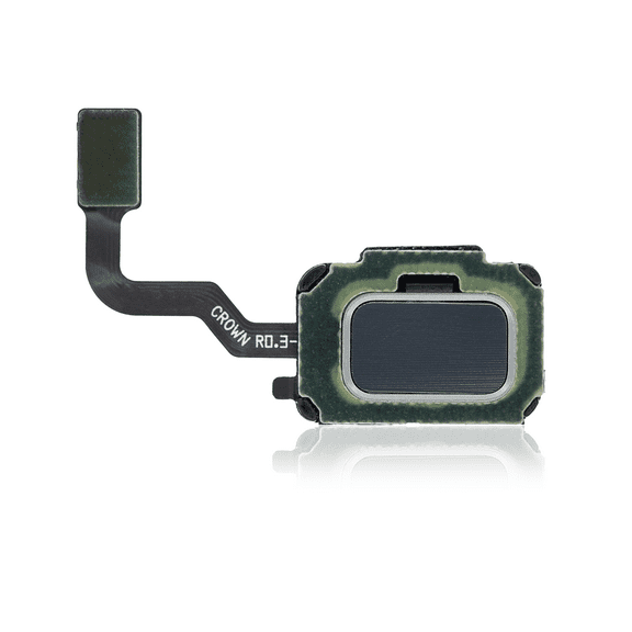 Replacement Fingerprint Reader With Flex Cable Compatible For Samsung Galaxy Note 9 (Cloud Silver)