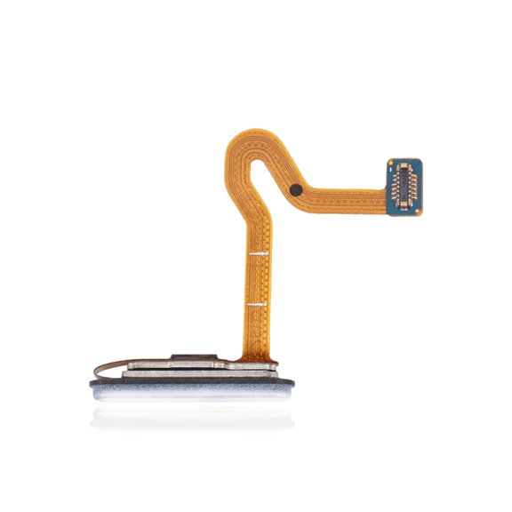 Replacement Fingerprint Reader With Flex Cable Compatible For Samsung Galaxy Z Flip 3 5G (F711) (White)